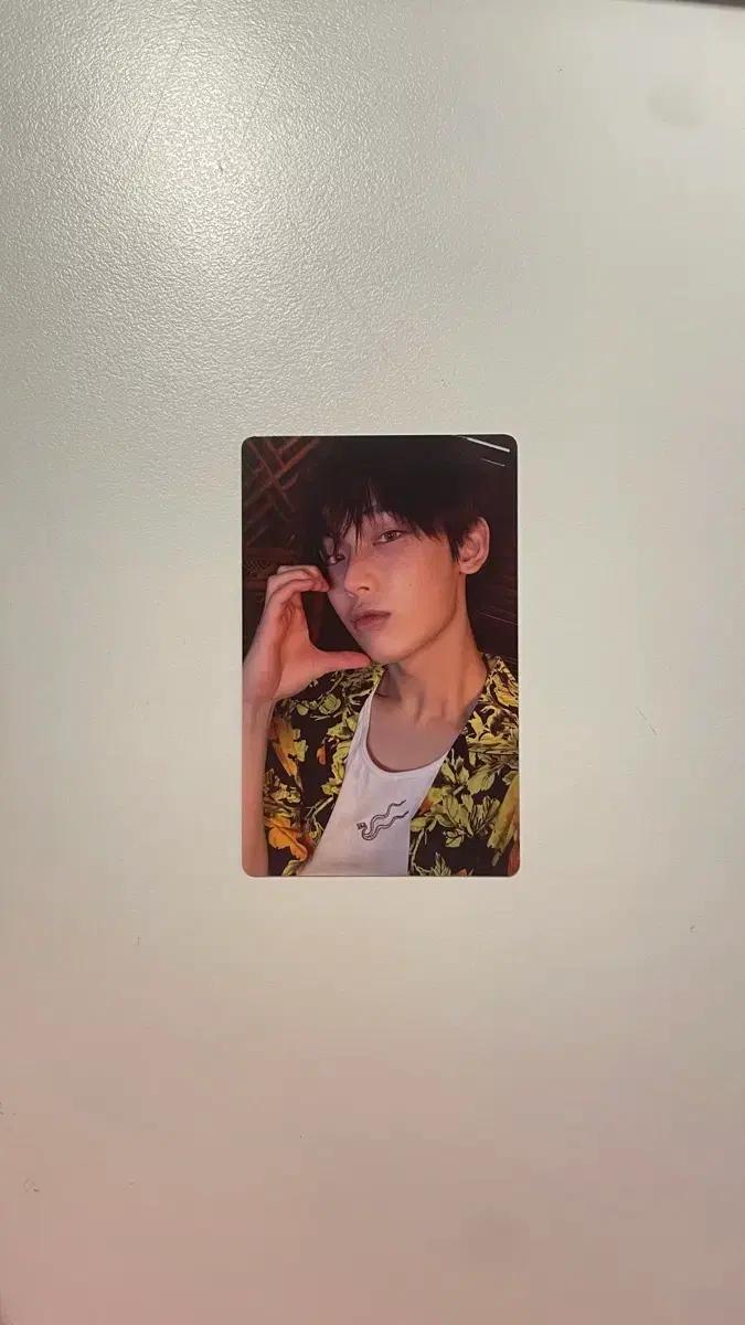 엔하이픈 선우 디자이어 언리쉬 팝업 스토어 앨범 구매 특전 포카 판매