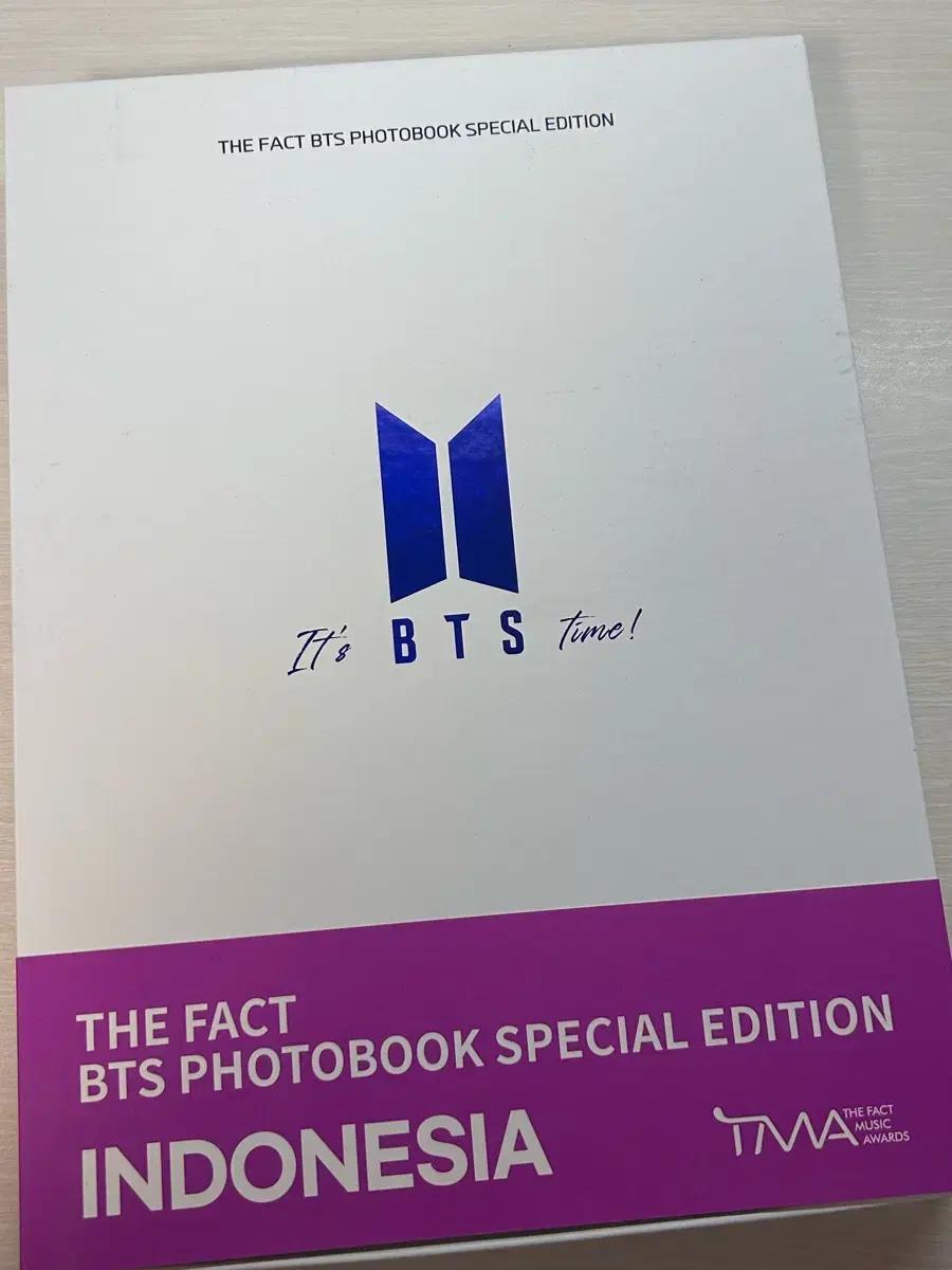 BTS 방탄 더팩트 포토북 스페셜 인도네시아