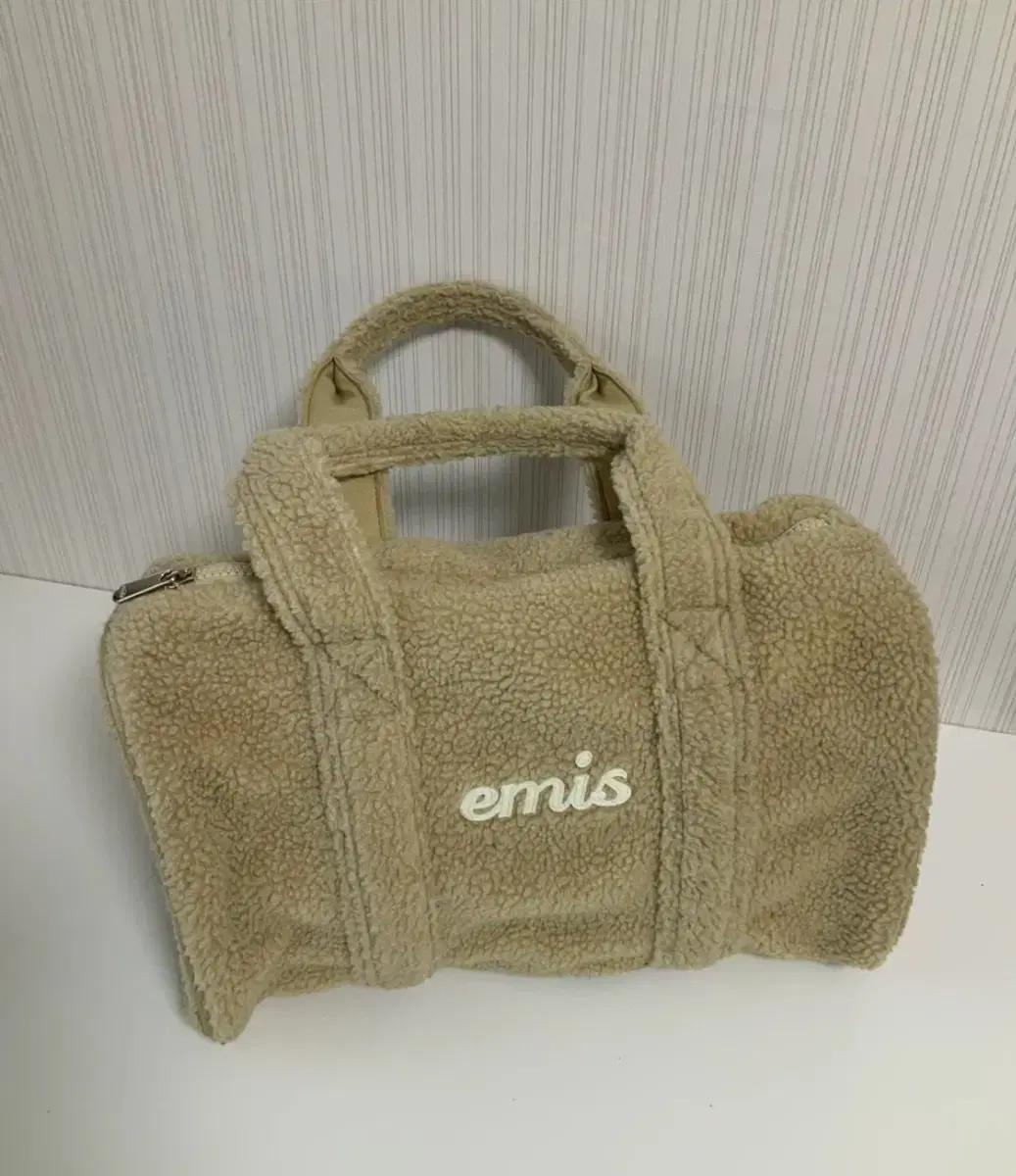이미스 emis 뽀글이 가방 새상품