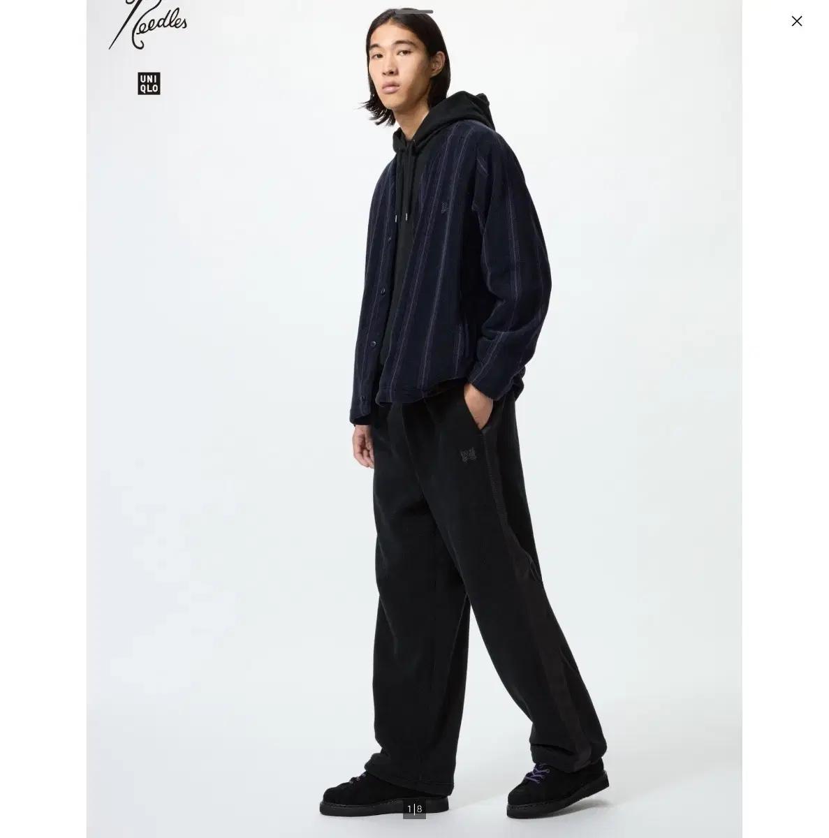 Needles x Uniqlo 콜라보 플리스 xxl