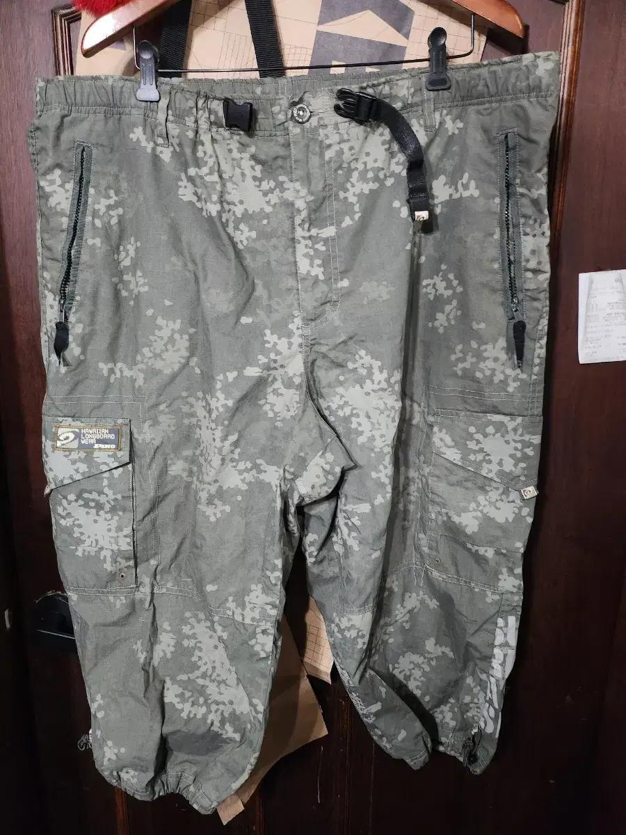 하와이안 서퍼 카고 반바지 밀리터리 Pico 3xl 큰옷 빅사이즈 7부