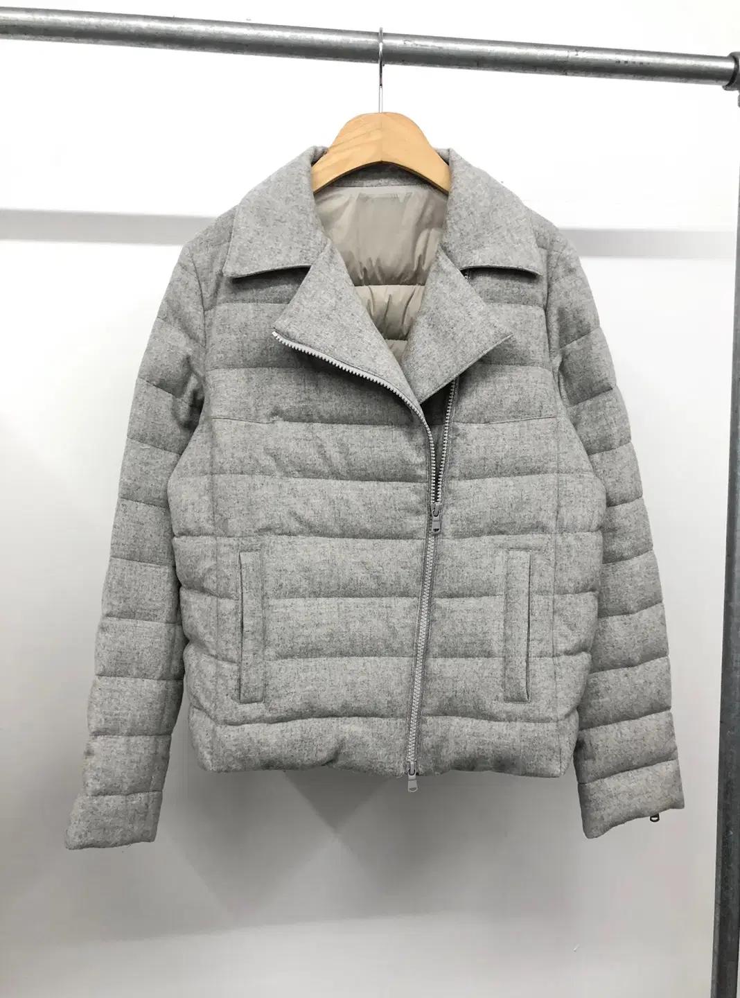 캐시미어 울 구스다운 경량 패딩 여성 38사이즈