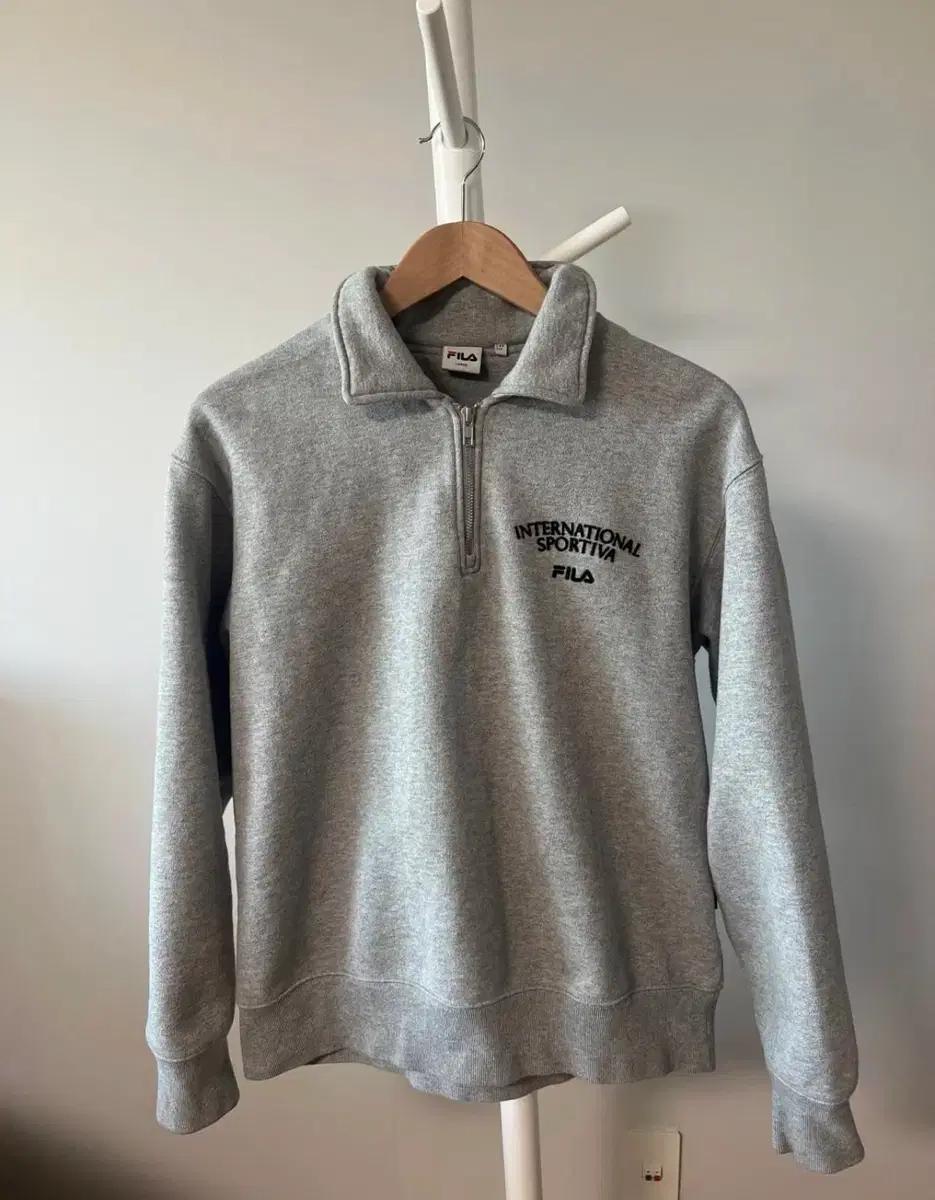 휠라 하프집업 남녀공용 라지