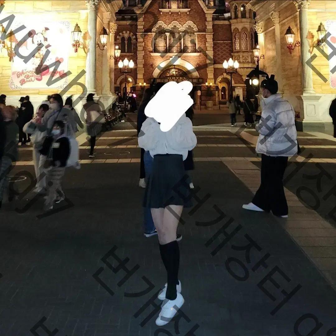 착샷ㅇ) 겨울용 모직 미니스커트 핀턱 플리츠 테니스 치마