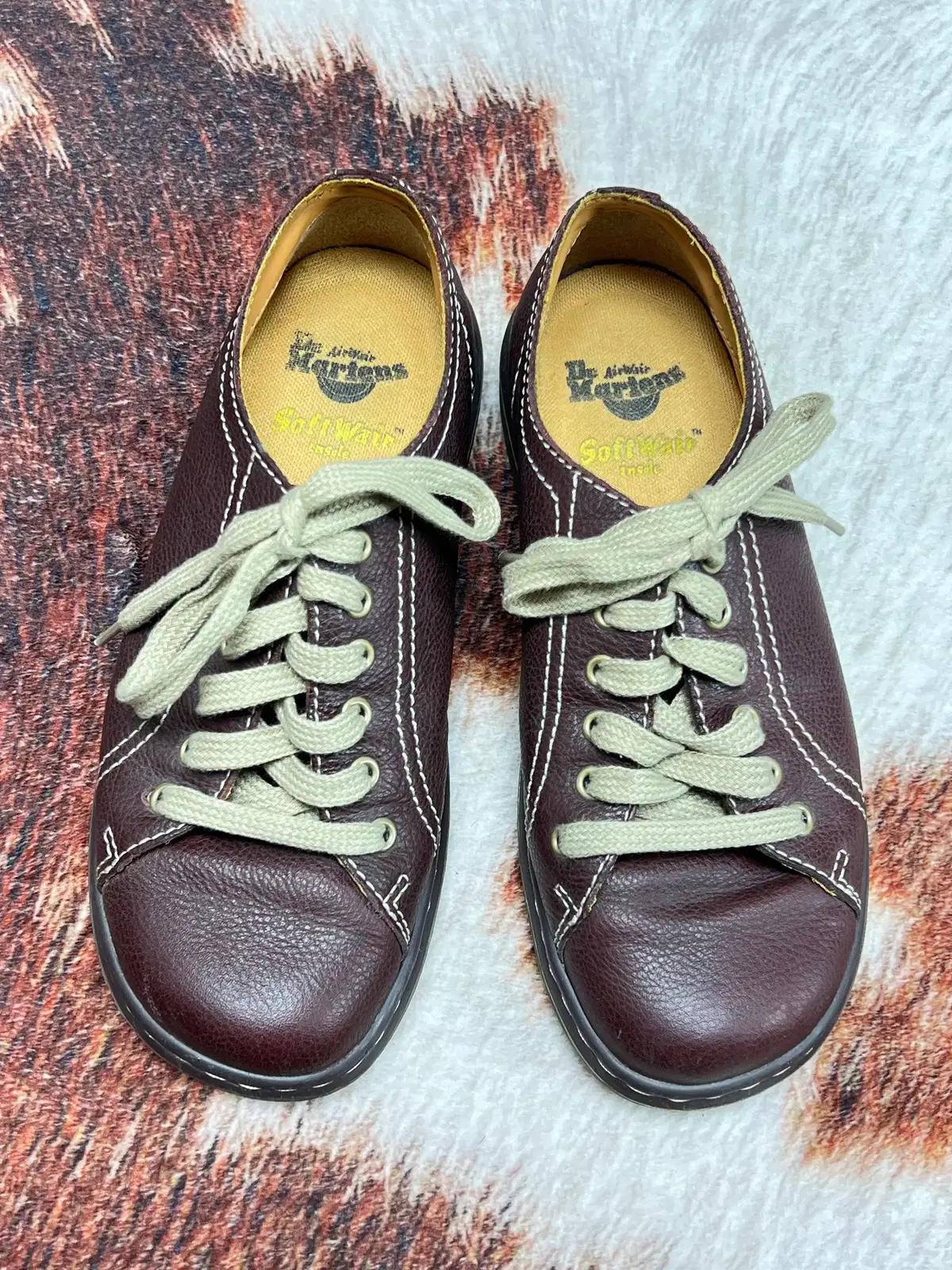 닥터마틴 Tisha 브라운 여성 스니커즈 UK4(230mm)