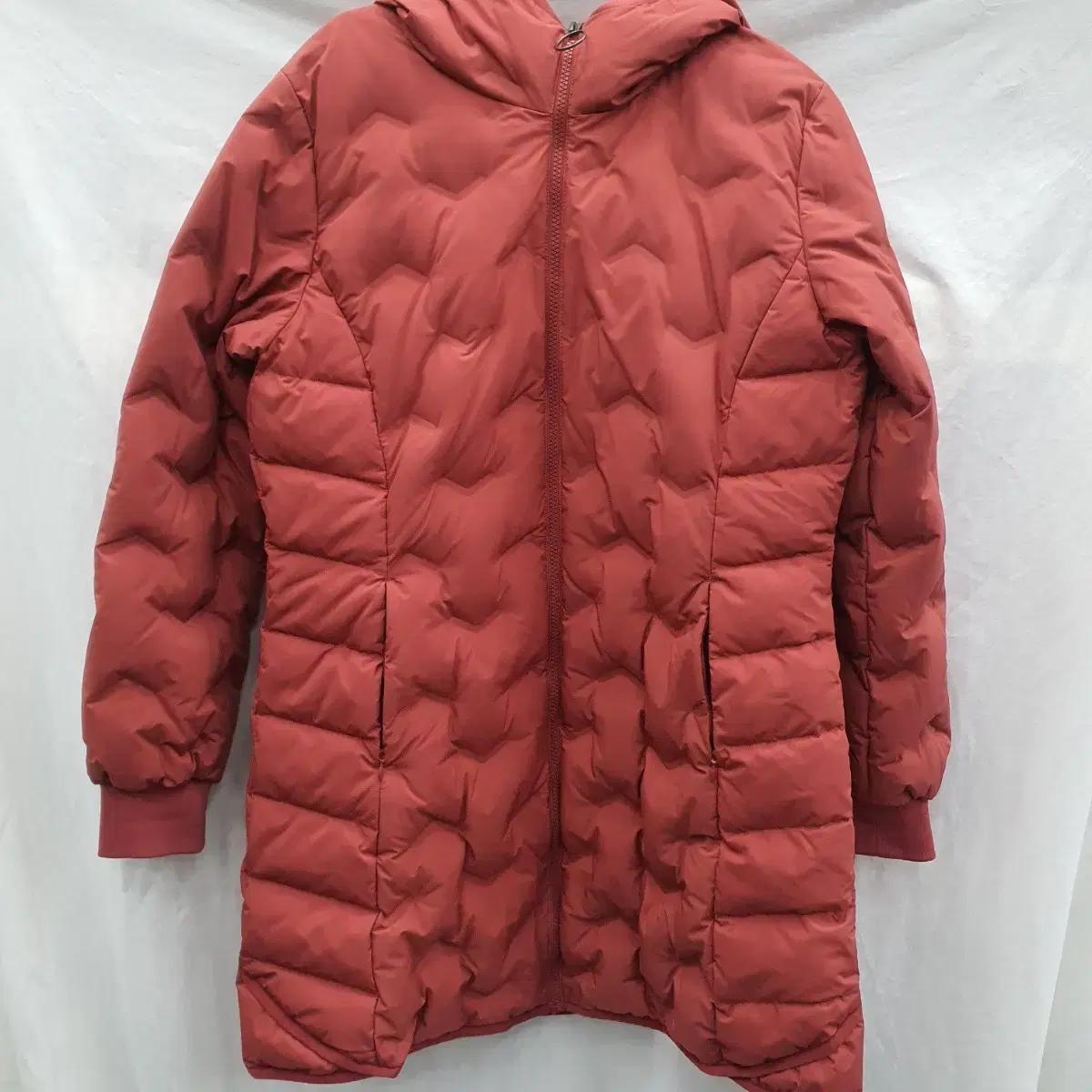 미센스 여성 후드 롱패딩 코트(95)