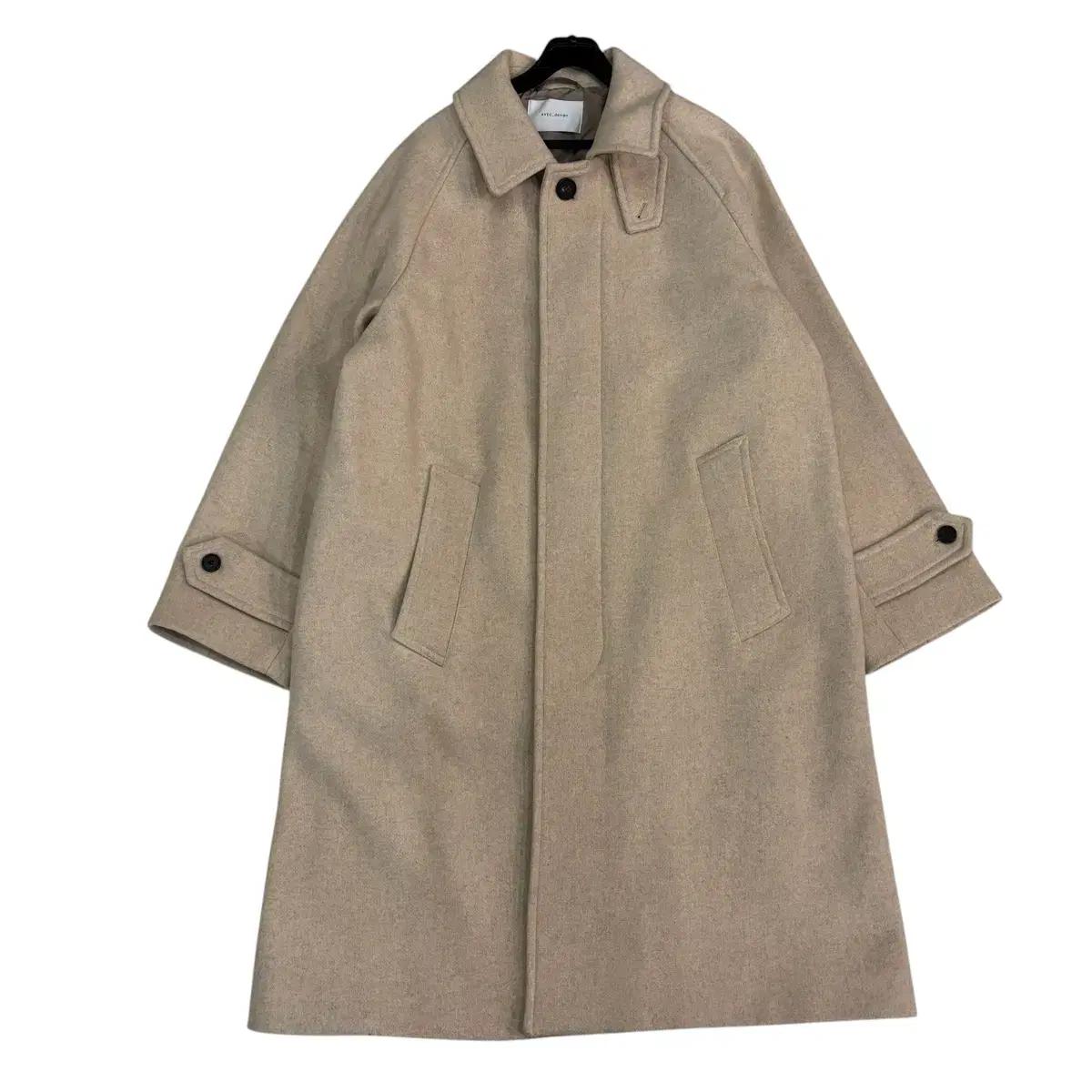 M사이즈 AVEC-design 남자 겨울 울 발마칸 코트