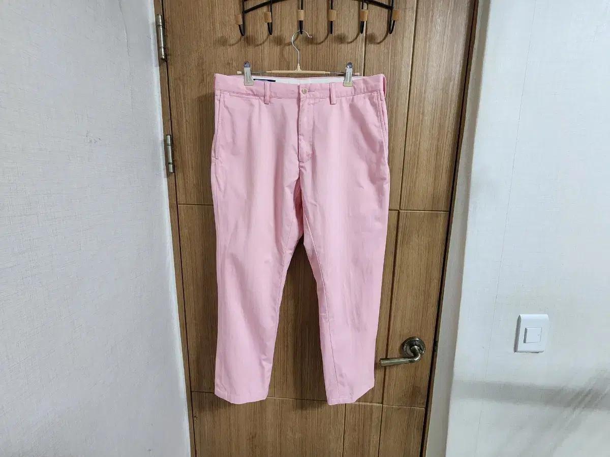 (36)폴로 치노팬츠 핑크