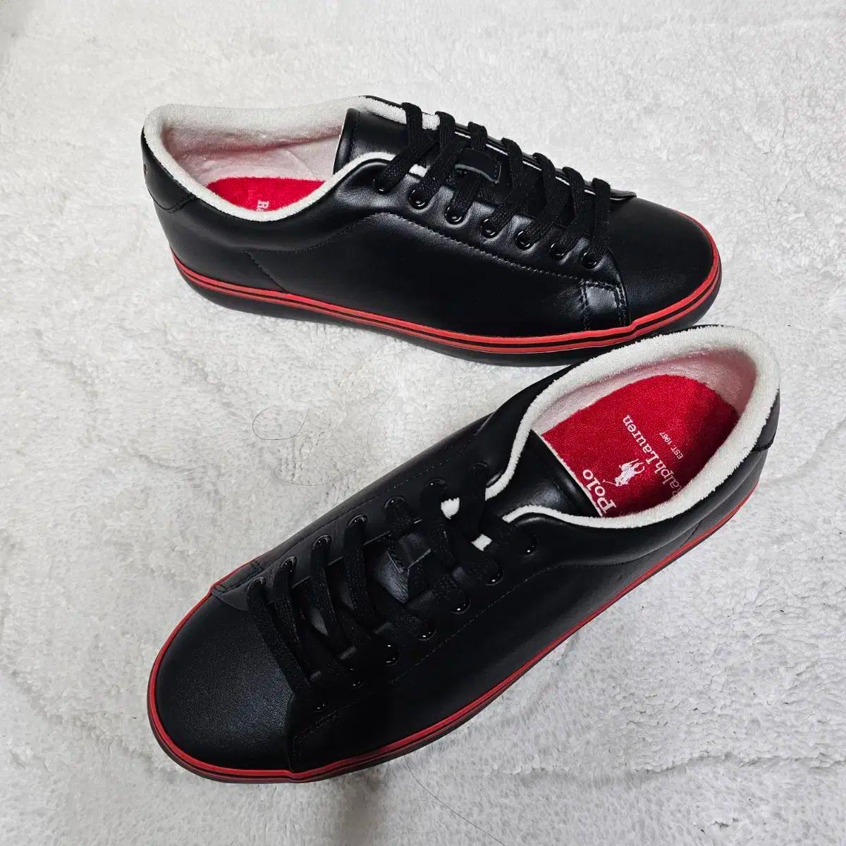 (새상품) 랄프로렌 Longwood 남성 스니커즈.랄프로렌 남자 운동화