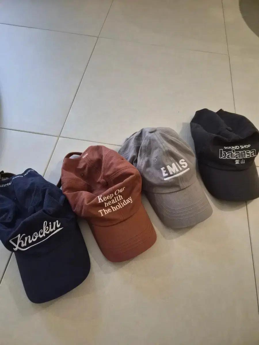 이미스, 발란사, 오가프, 밀로아카이브 볼캡 4개 일괄