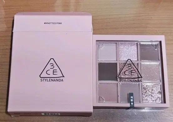 (새상품)3CE #Knotted Pink 아이섀도우 팔레트