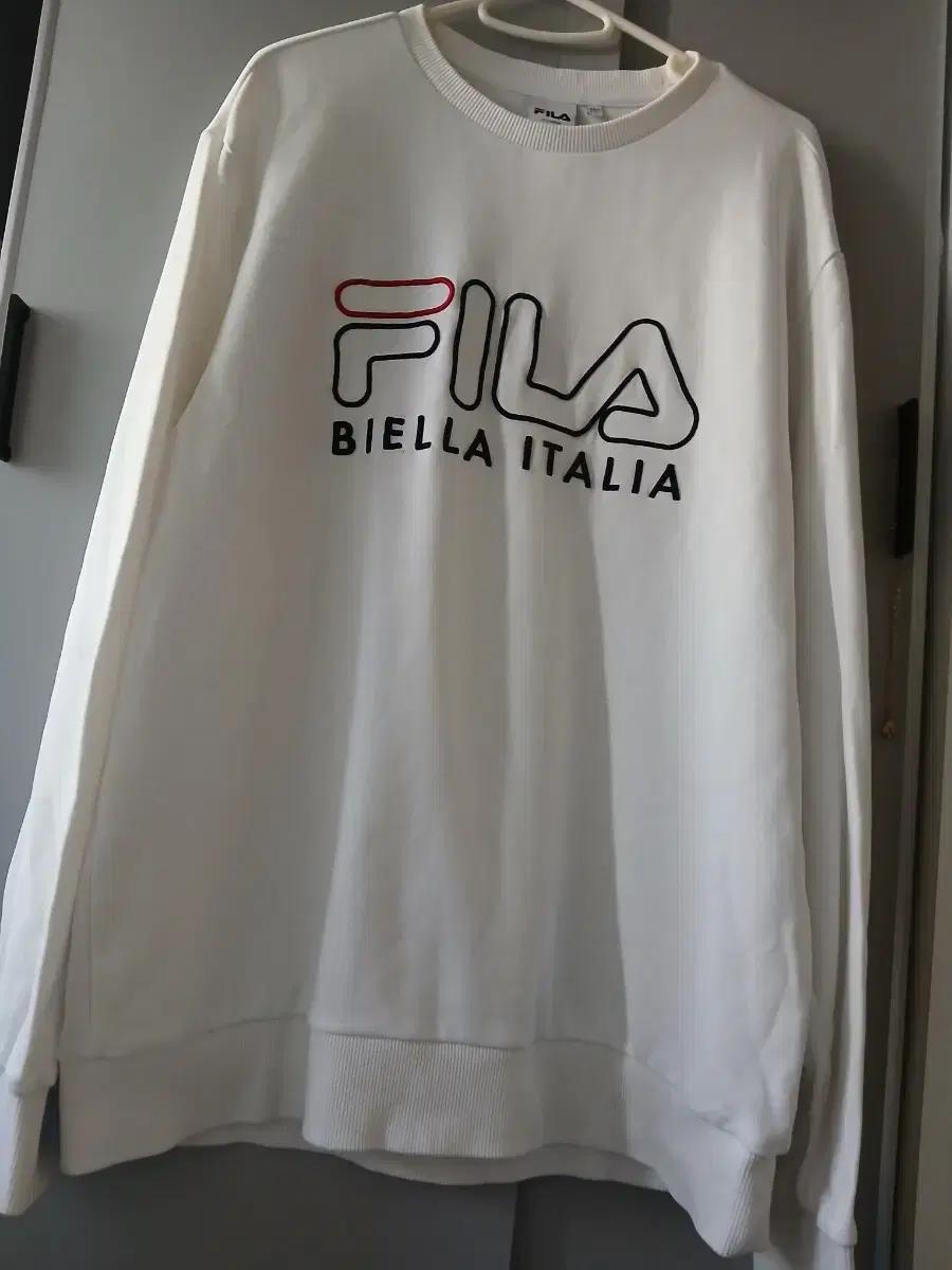 휠라 FILA BIELA ITALIA 맨투맨 화이트