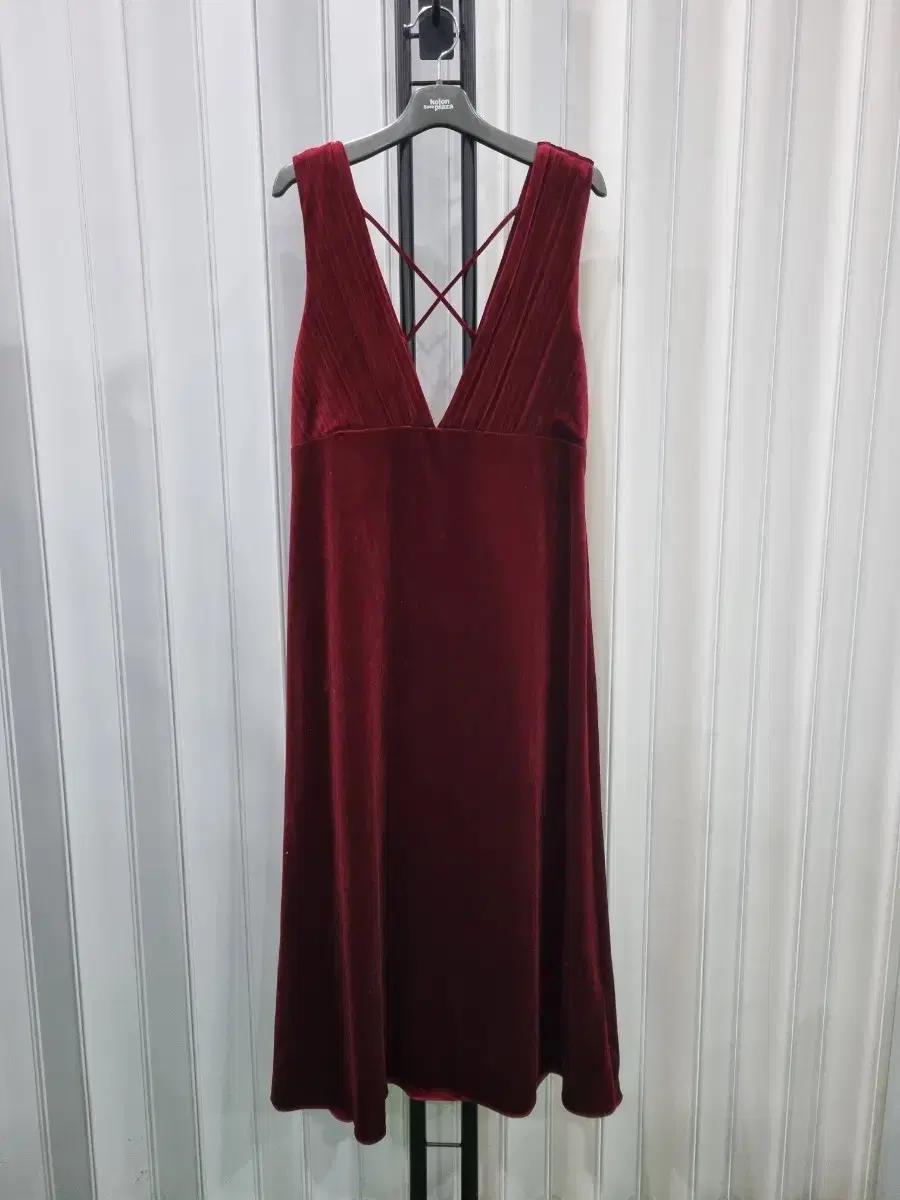 LAP 벨벳디  롱 원피스