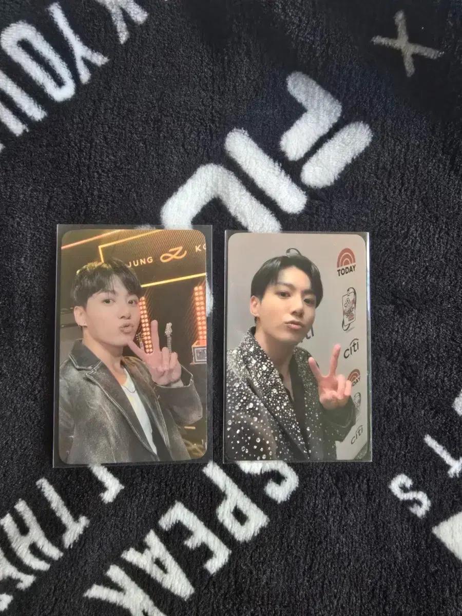 방탄 정국 골든 엠투유 럭드 포카