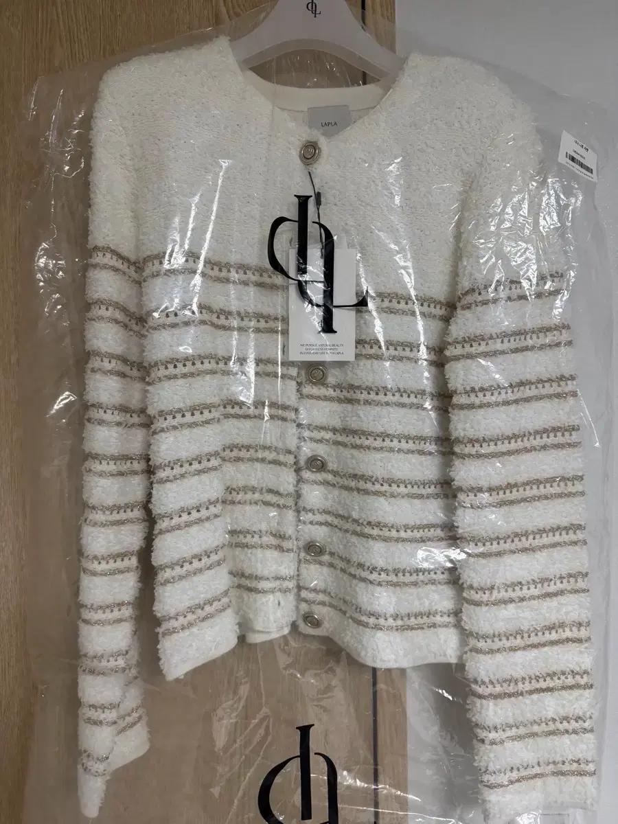 LAPLA 니나 니트 자켓 크림골드(택달린새상품 최종가)