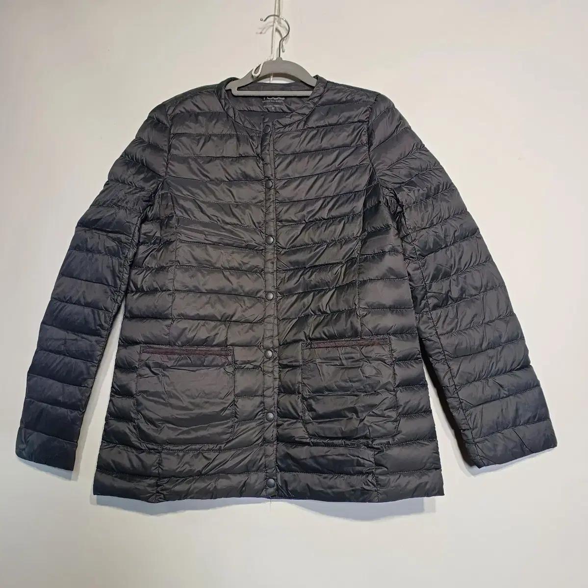 여성 블랙 경량 패딩 코트90~95사이즈 겨울  511255