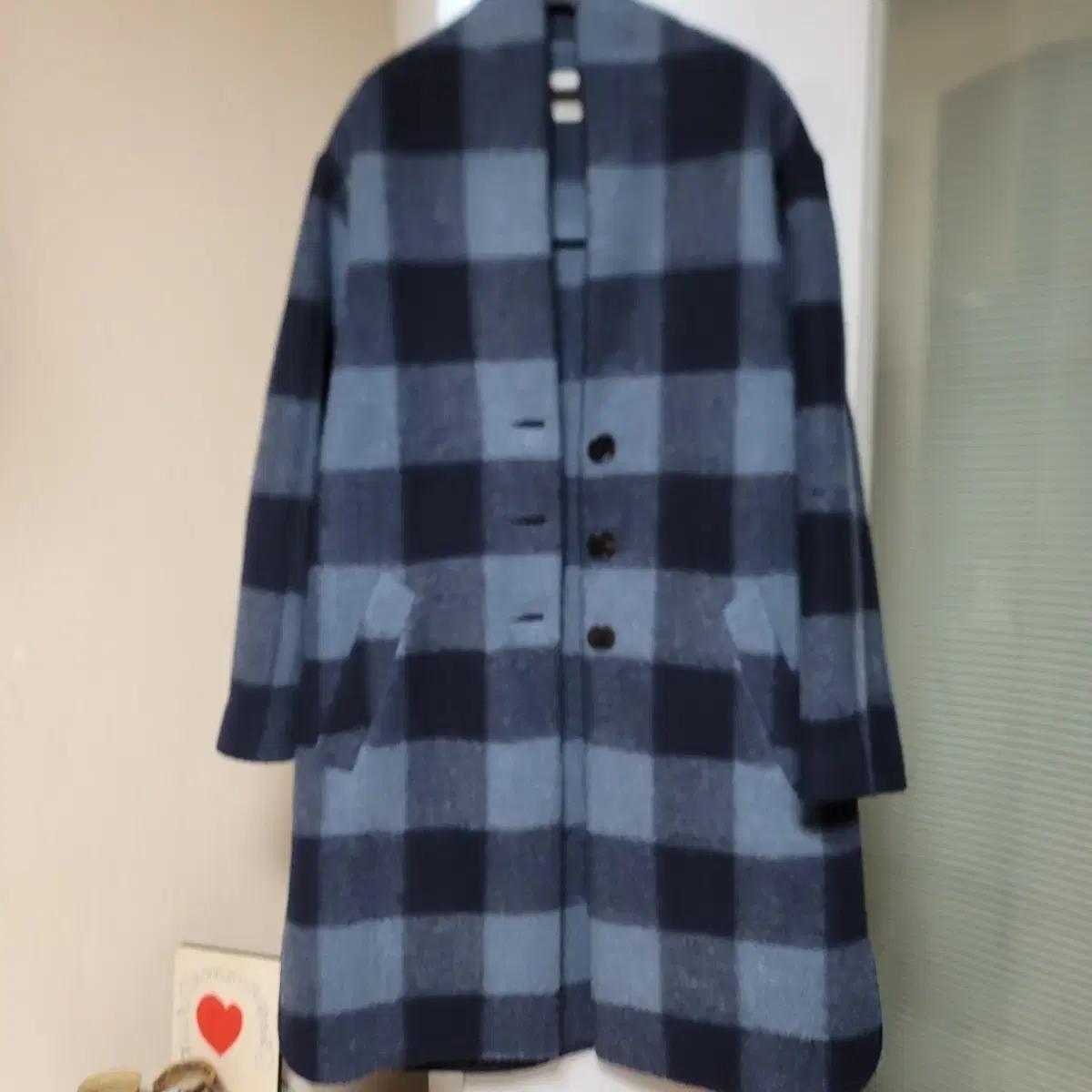 이자벨마랑에뜨왈 블루체크코트