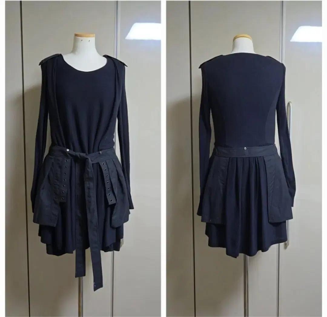 봄빅스엠무어/니트 원피스/66/새상품급