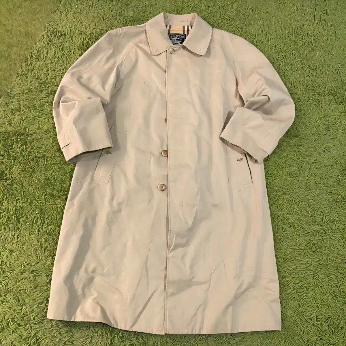 (105) 버버리 남성 싱글코트 롱코트