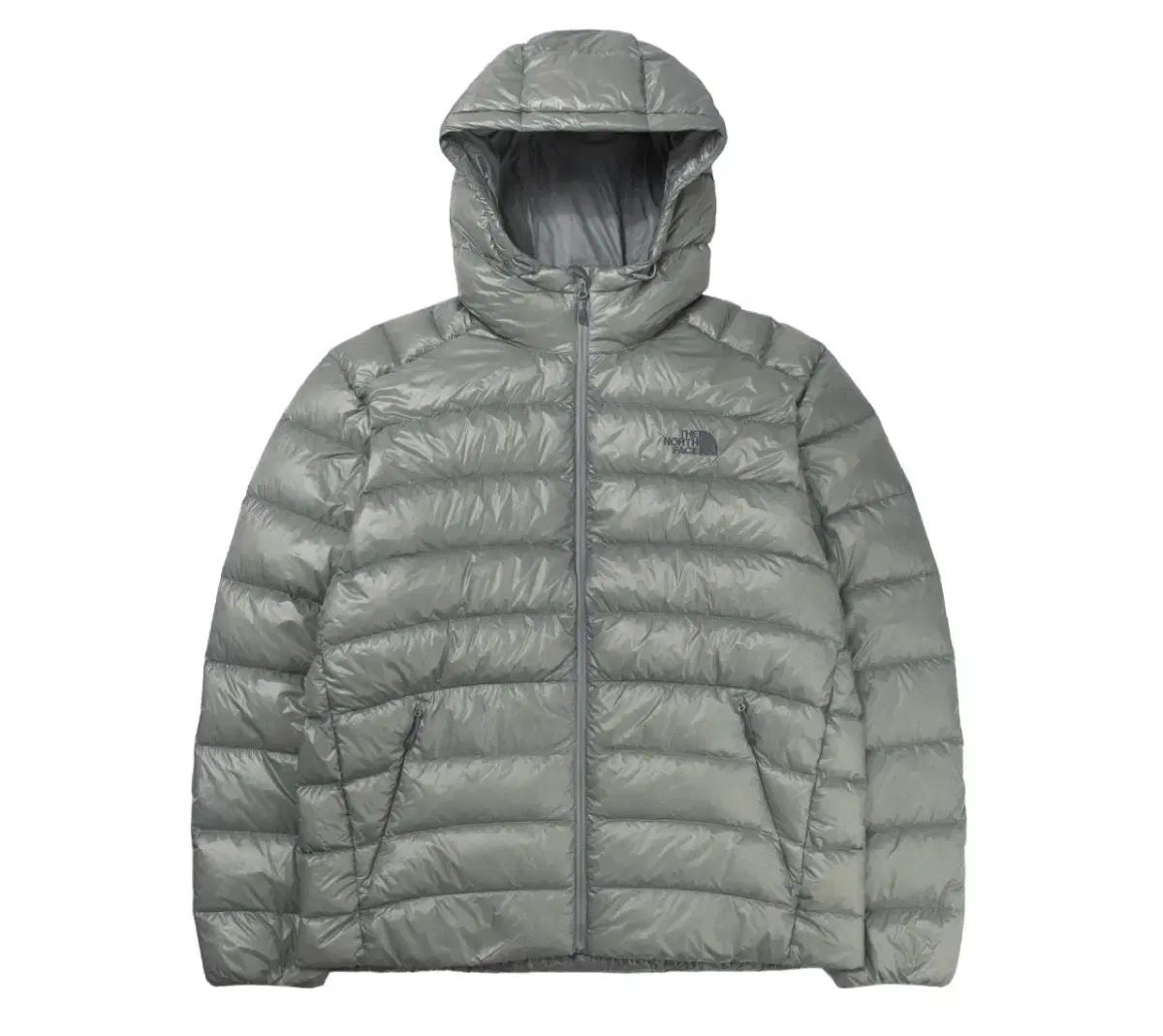 [M]노스페이스 마티에 EX 다운 후디(RDS) - 라이트 그레이