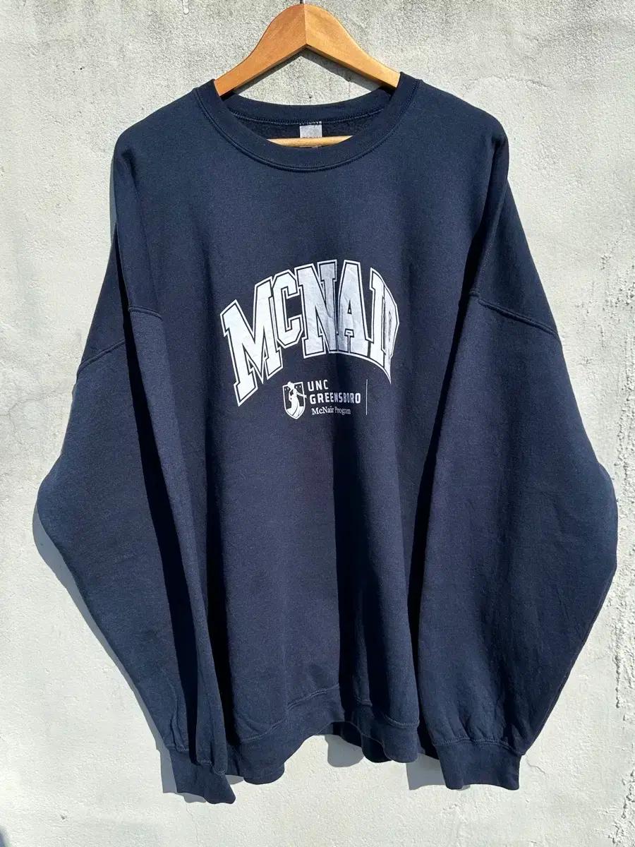 [3XL] GILDAN 길단 Mc NAIR 네이비 맨투맨 스웻셔츠