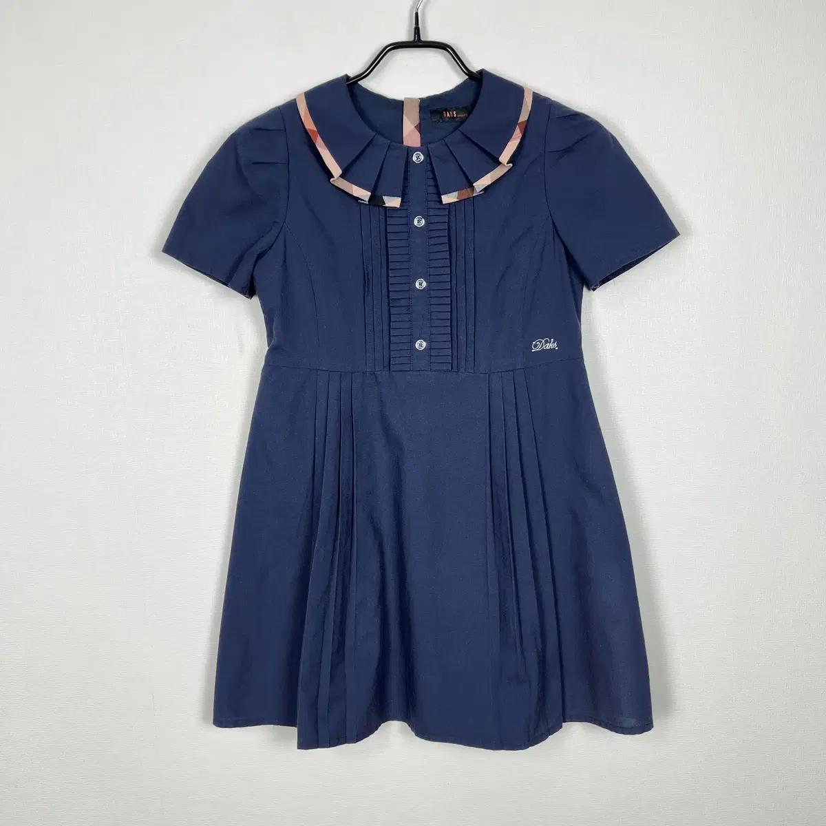 닥스/봄 여름 면 원피스 반팔 티 아동140 11/라덴