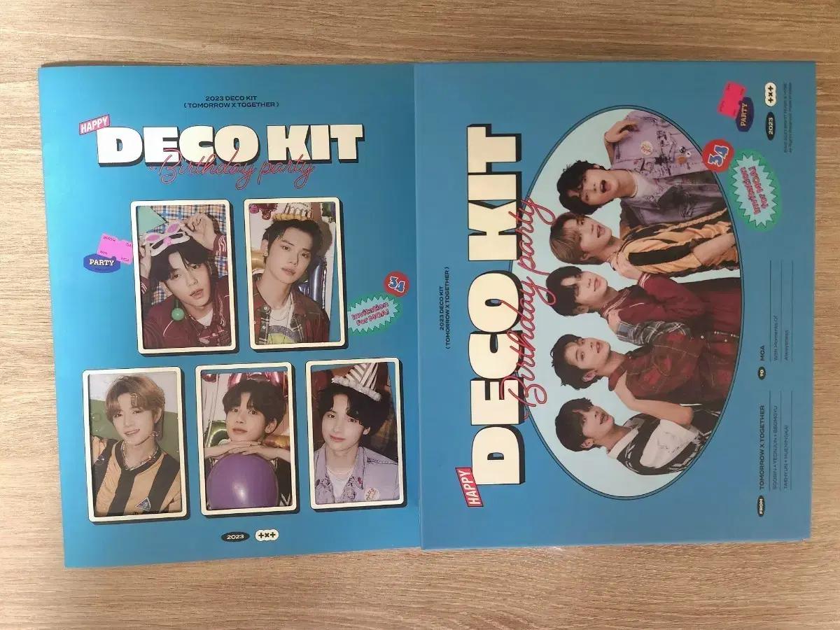 투모로우바이투게더 2023 데코 키트
