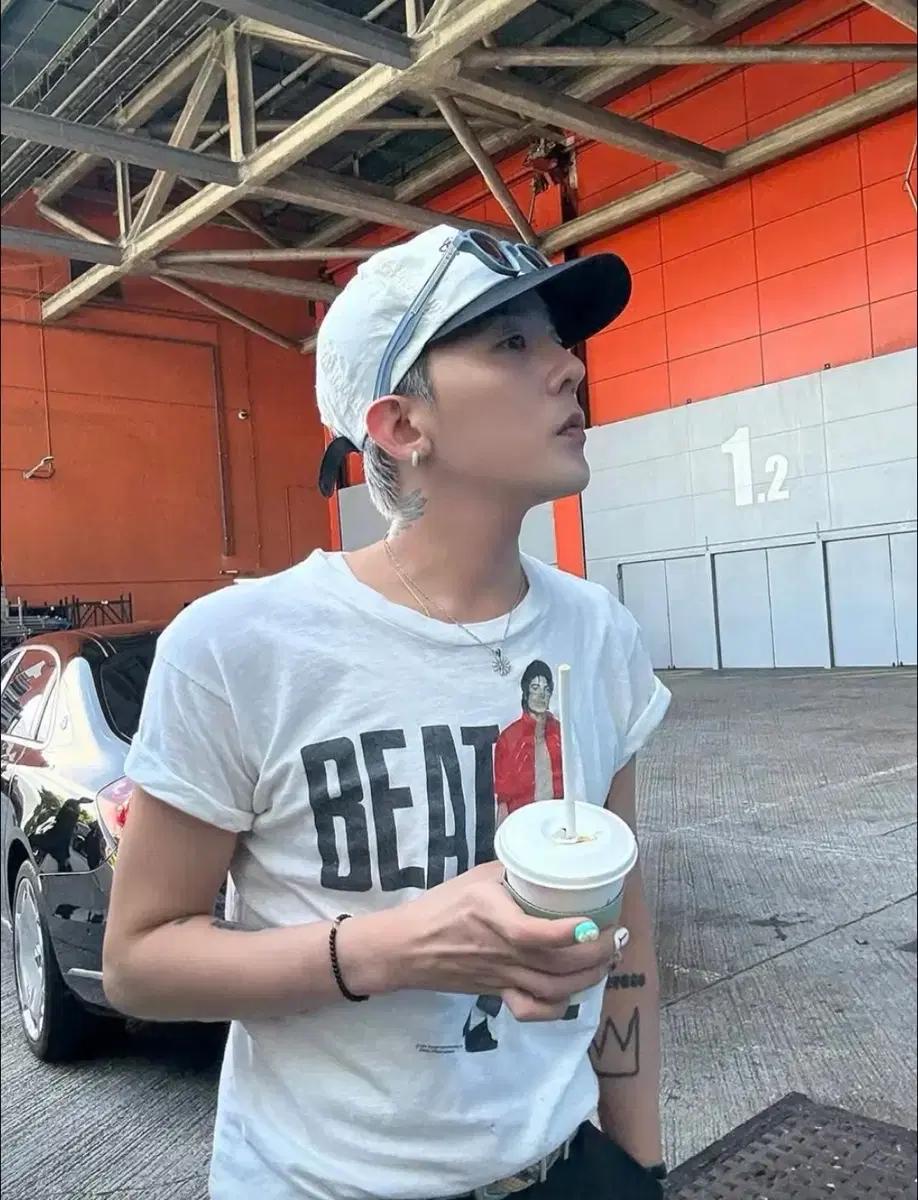 빈티지 84s Michael Jackson BEAT IT 티셔츠