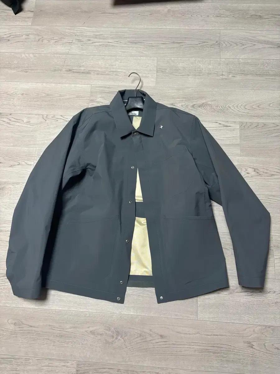[L] 스톤아일랜드 스텔리나 3L 나일론 셔츠 자켓