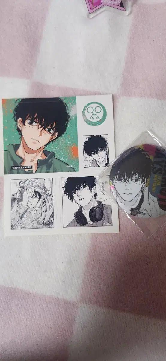 (일괄가격)사카모토 데이즈 세바 나츠키 스티커,캔뱃지 일괄