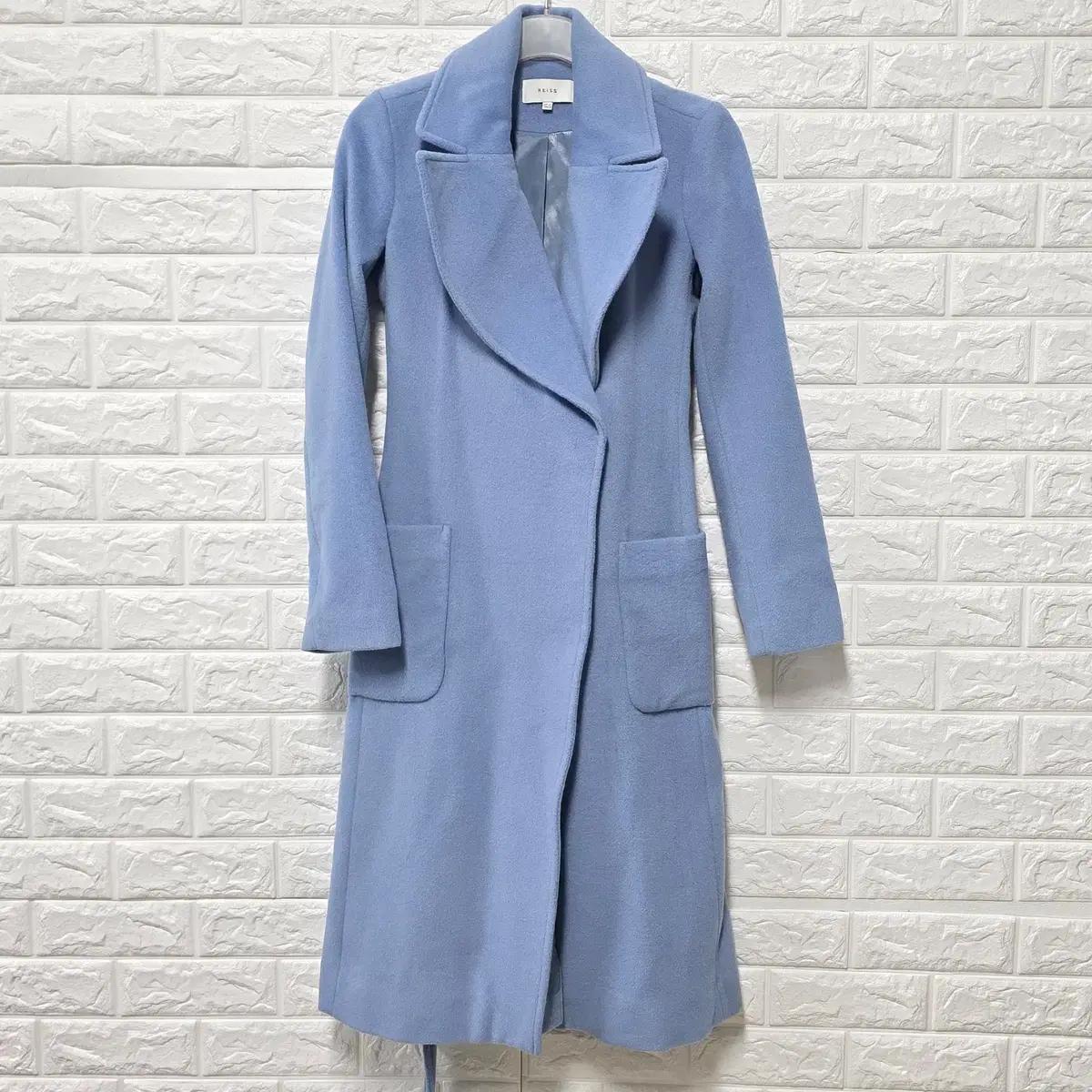 S 리스 REISS 모100% 겨울 코트 B48