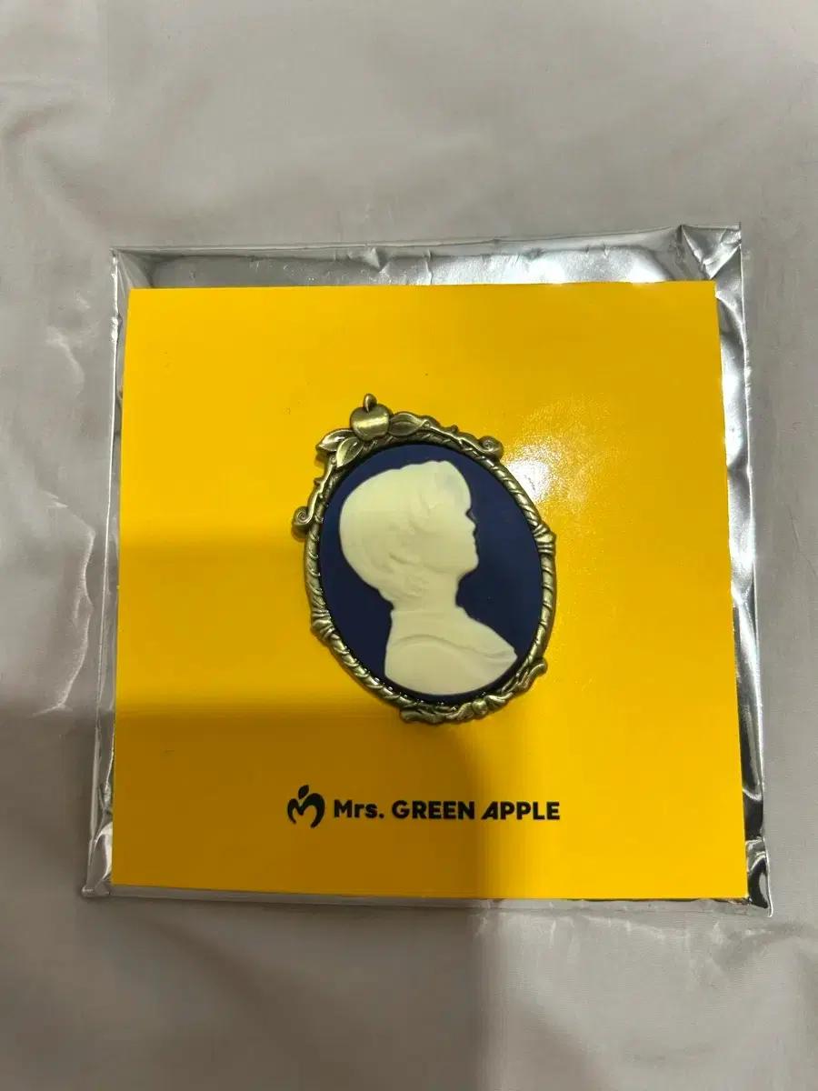 미세스그린애플 카메오 브로치 와카이히로토