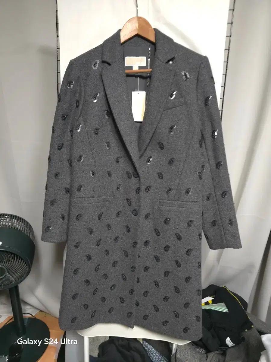 마이클코어스 울혼방 코트 6 (정품 새상품)