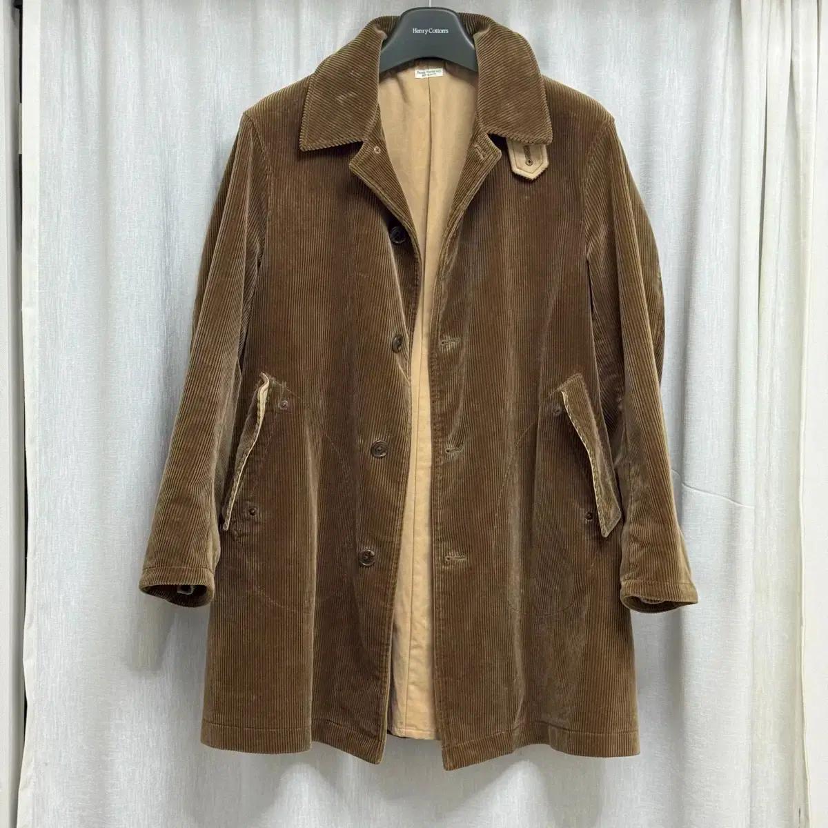 2사이즈) 피그벨 코듀로이 코트