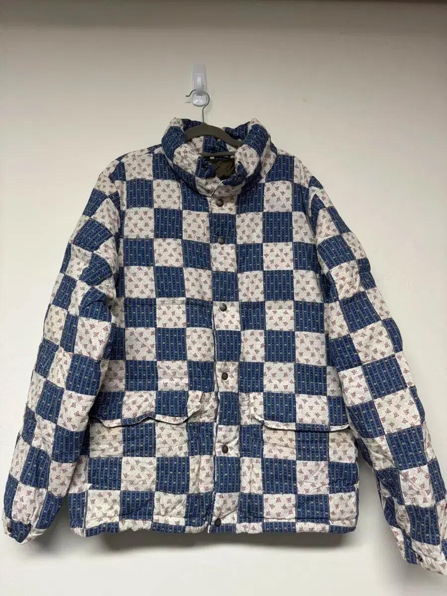 디네댓 패치워크 다운 패딩 L