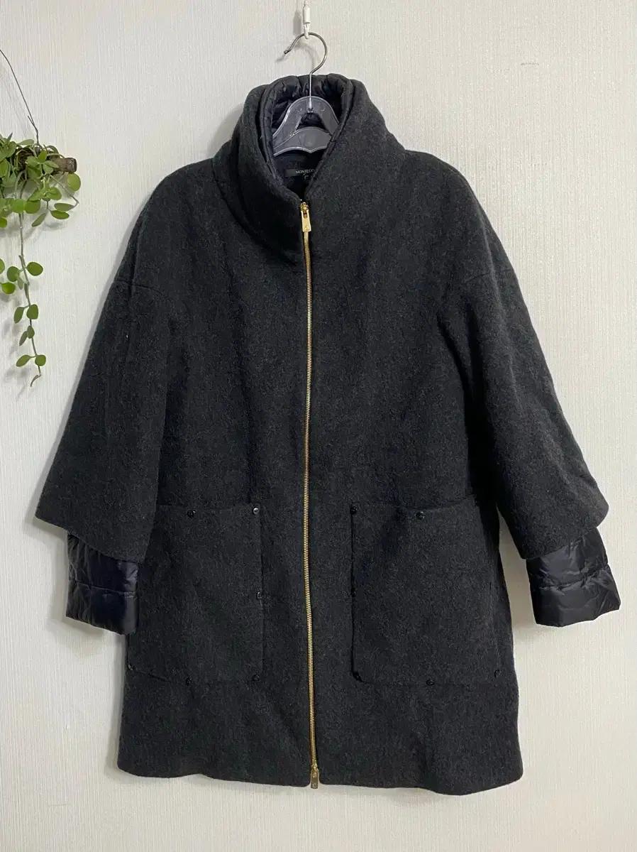 MONTECORE몬테꼬레정품 여성 내피 경량패딩 울코트2벌효과 42