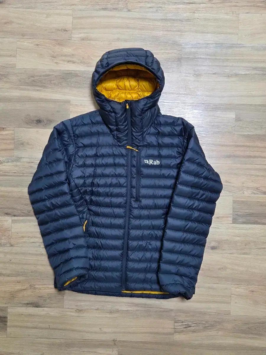 US - M 랩 Rab 마이크로 알파인 경량패딩 네이비 벨루가 상태 최상