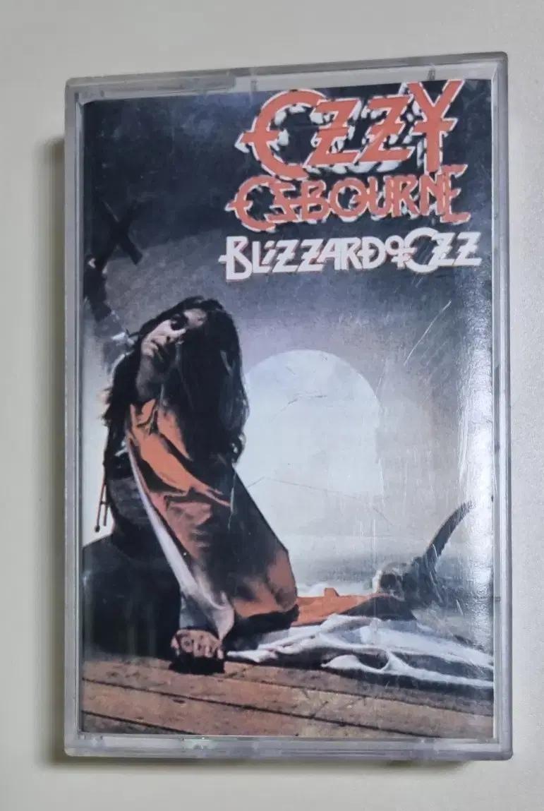 오지 오스본 솔로 1집 Blizzard of Ozz 카세트테이프
