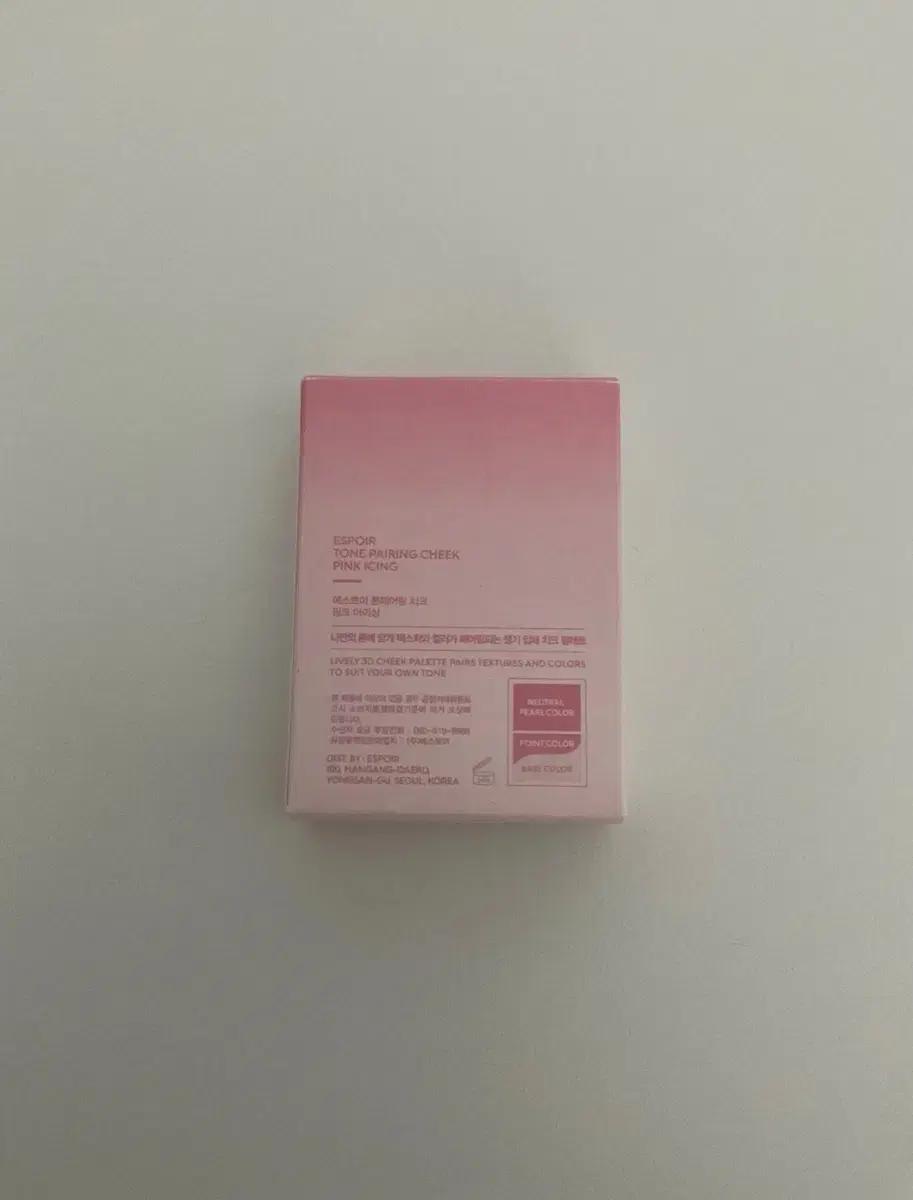 에스쁘아 톤페어링 치크 핑크아이싱