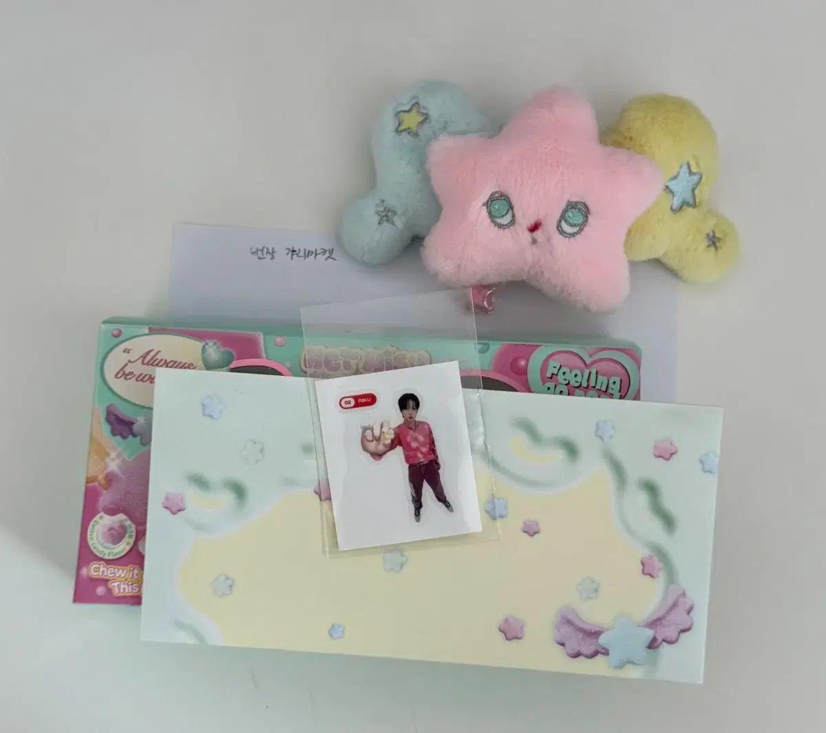 nct wish 엔시티 위시 팝츄 앨범 띠부씰 띠부 리쿠