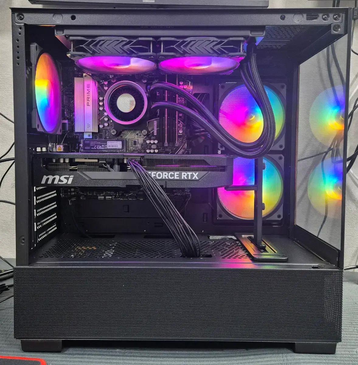 전주 신품 고사양 게이밍 컴퓨터 라이젠 7800X3D RTX5080