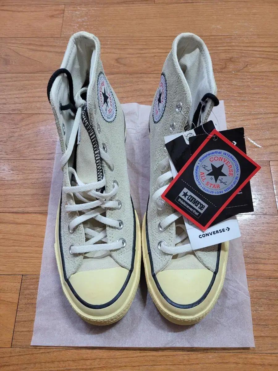 [새상품]컨버스 x 디스이즈네버댓 척 70 하이