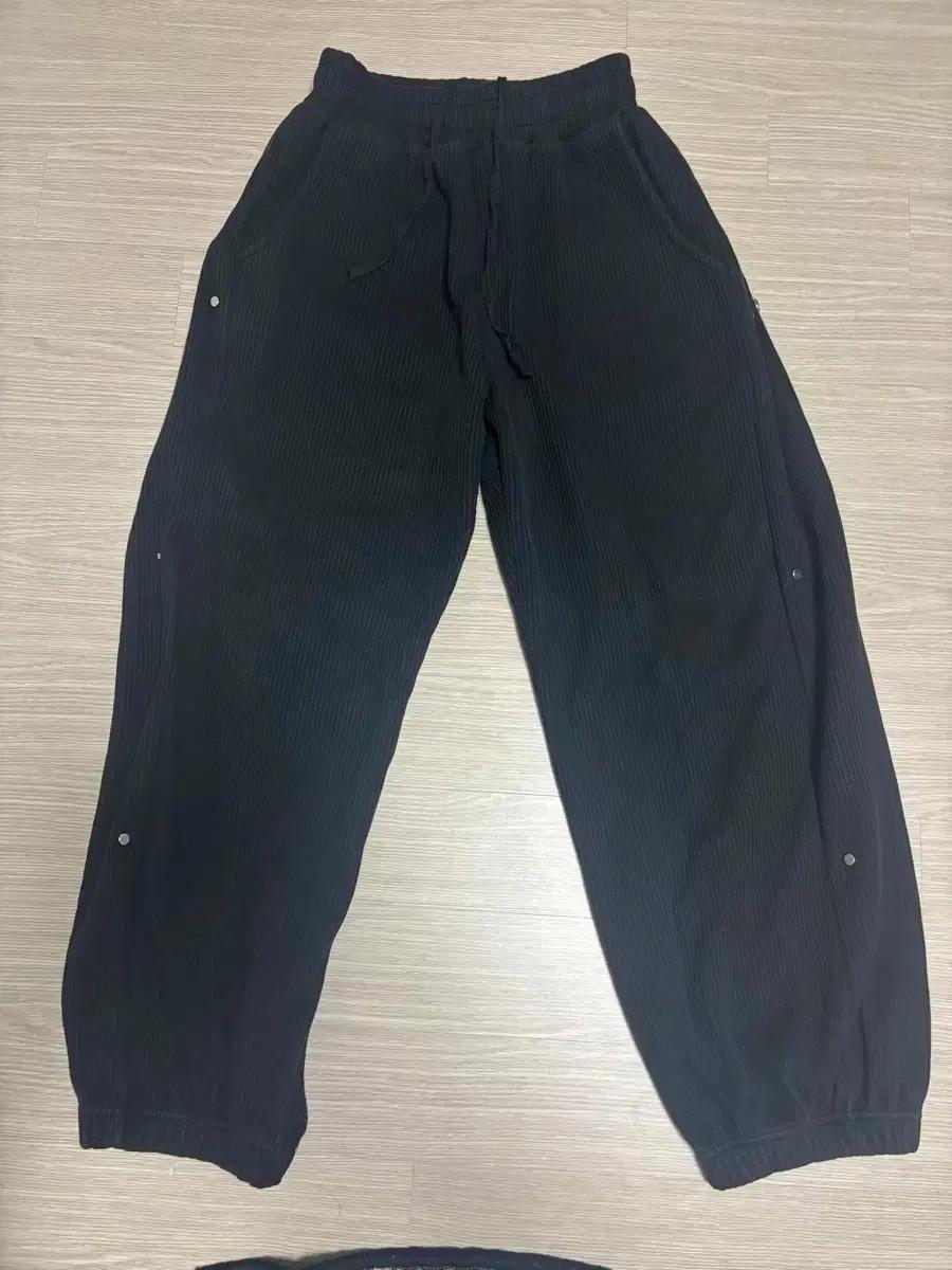 Mjd 사이드 스냅 와이드 팬츠 M