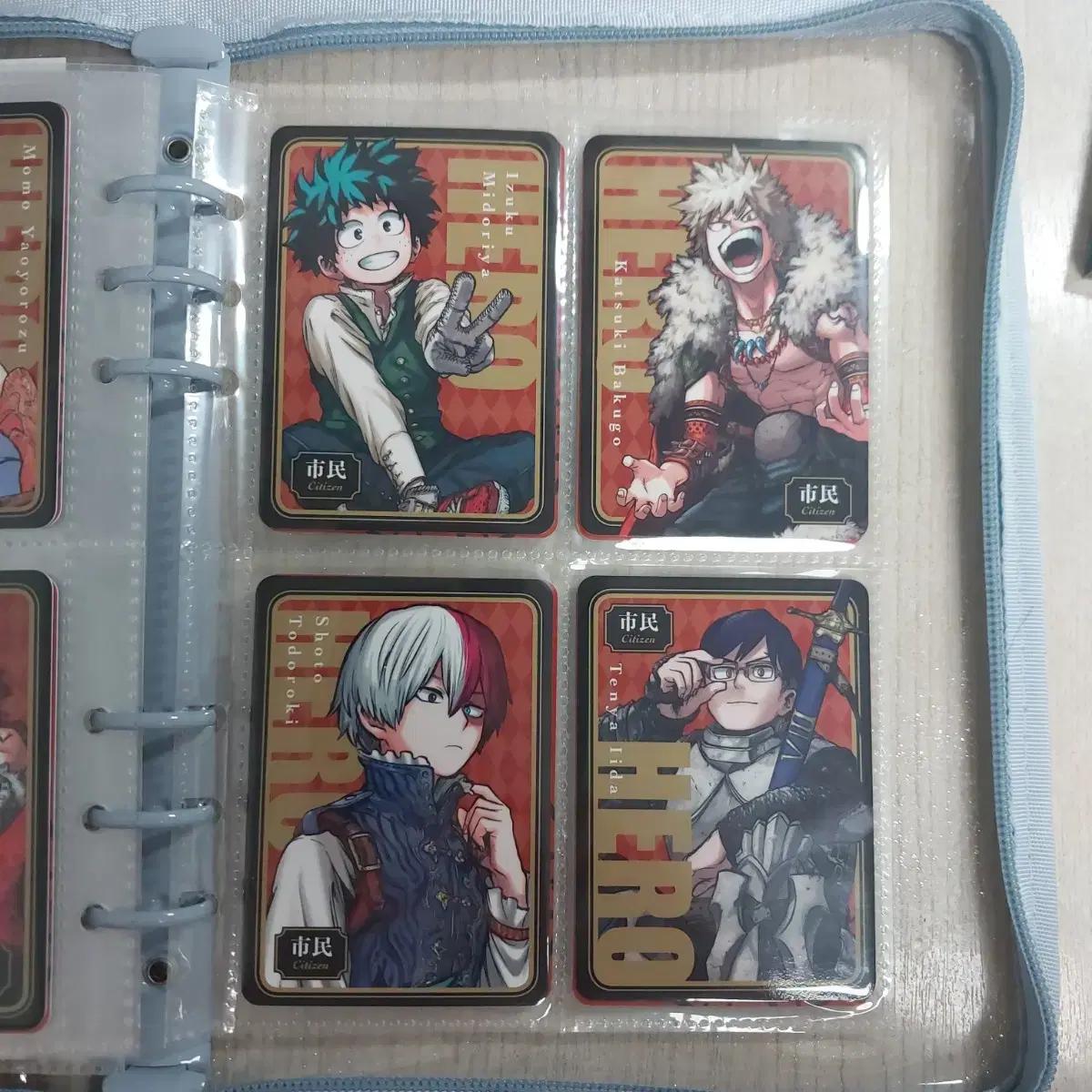 나의 히어로 아카데미아 나히아 점프샵 십걸 인랑 카드게임 일괄