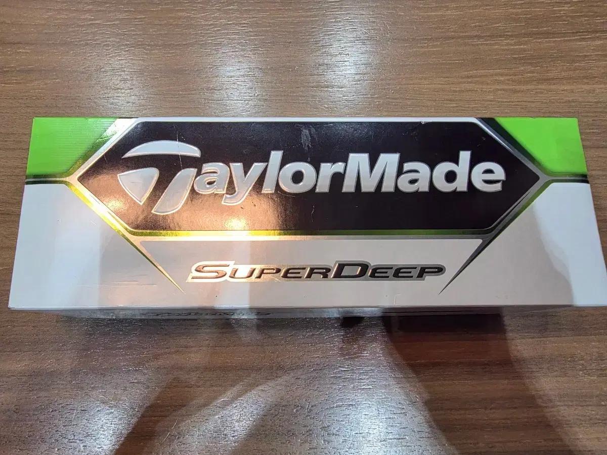 테일러메이드 SuperDeep 골프공 새상품 12개입