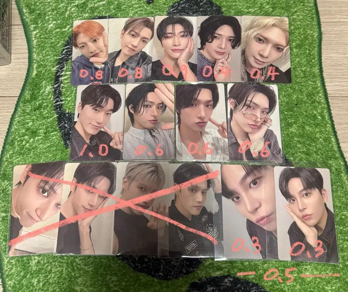 ATEEZ 8ROOM 에이티즈 에잇룸 애니티즈 특전 포카