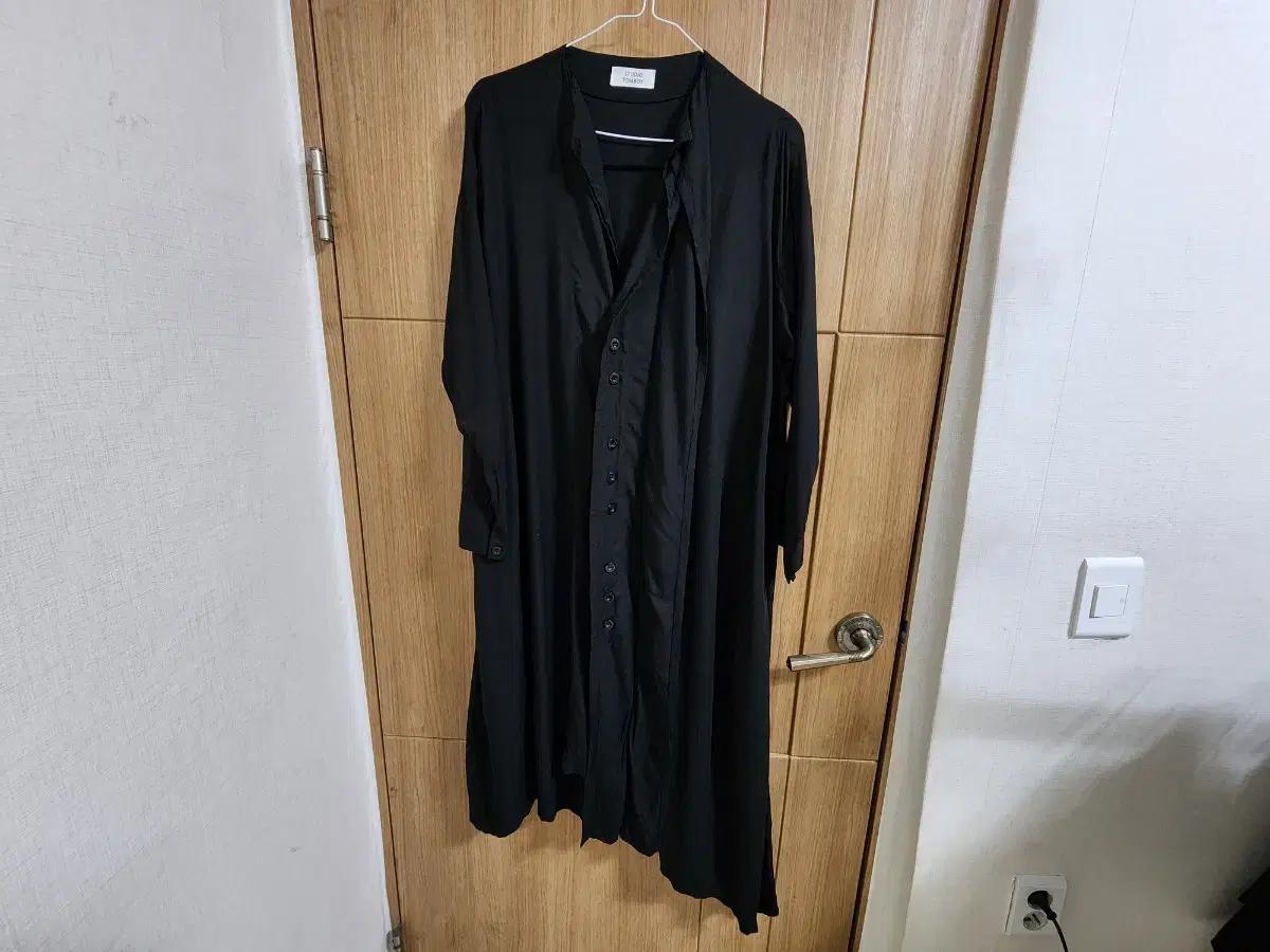 (F)여성 톰보이 비대칭 셔츠 원피스 봄여름