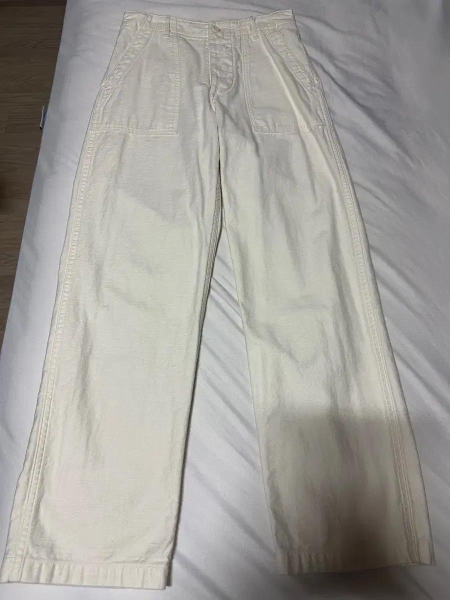 오어슬로우 퍼티그팬츠 1 에크루