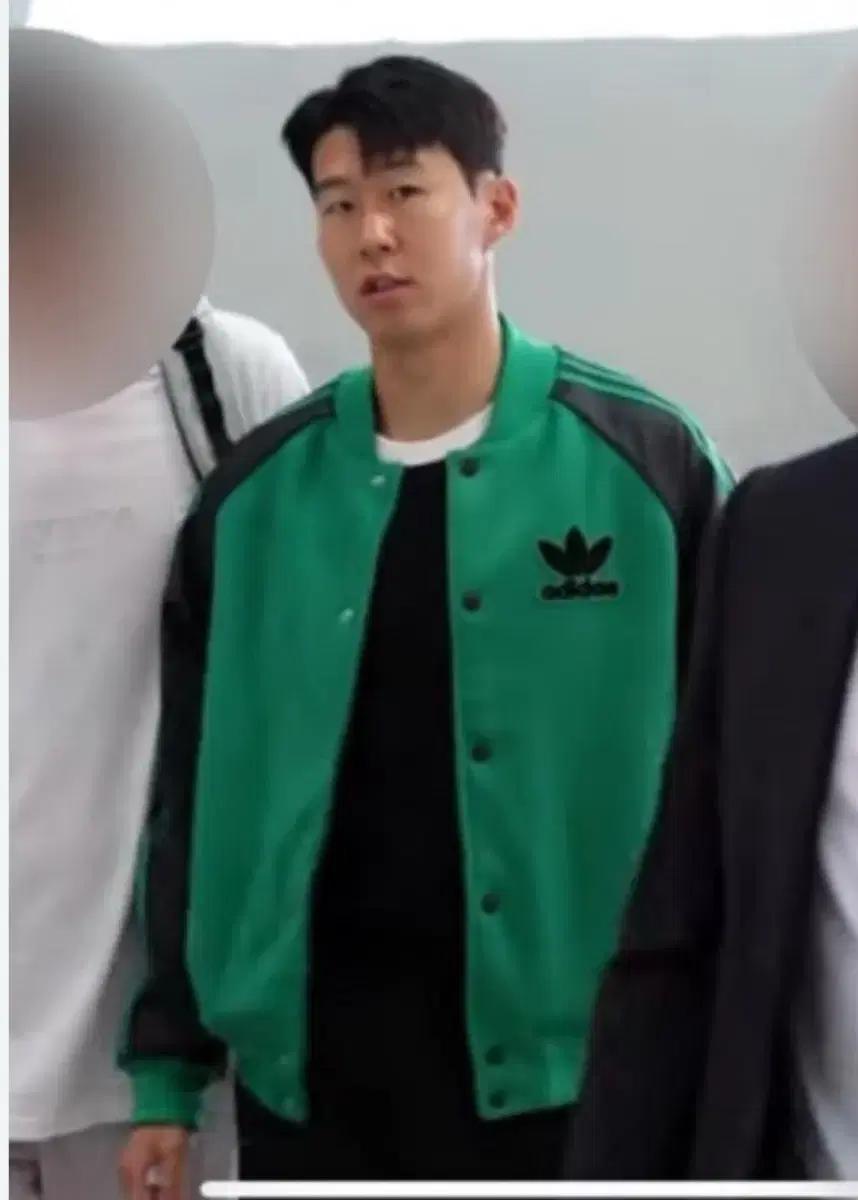 [110]아디다스 오리지날 손흥민 바시티 자켓 그린
