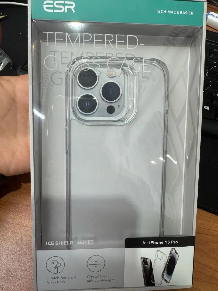 아이폰15 pro ESR 아이스쉴드 케이스
